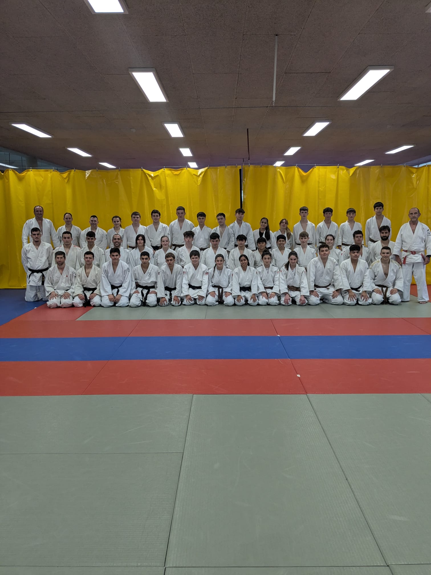 Gran participación en el curso de aula de formación de Judo en Pamplona, 9-11-24